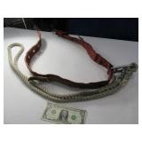Vintage Canvas Climbing Harness Safety Strap