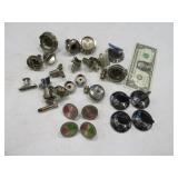 LOT Vintage Metal Stove~Radio Knobs & Dials