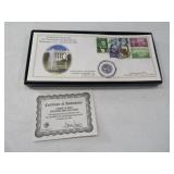 George Bush 200th Nickel & Stamp Collector