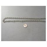 22" Sterling unique Link Necklace 1pc 33g