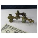 (3) Antique Brass 2" Spouts? Soda Ends? Dispenser
