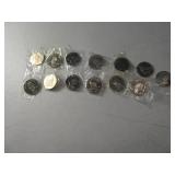 (13) $5 Liberia Coins US President Collectibles