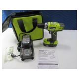 RYOBI Cordless 18v Lith-Ion Drill SET *Like New*