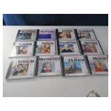 New 12pc MASTERS of CLASSICAL MUSIC CD Set