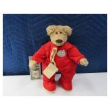 ST. MARTINS 12" Fancy Plush Bear $60 TREVOR