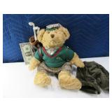 BOGEY 12" Golfing Plush Bear w/ Tag $60