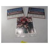 (3) Autographed SF 49ers HARDMAN 8x10 Photos NFL