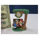 5" MICKEY/MINNIE Clock Figurine DISNEY