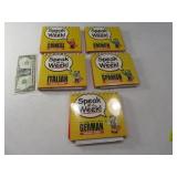 5pc Book/CD Foreign Language HowTo Speak SET