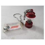 (2) COLEMAN Keychains Lantern~Therm