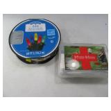 (2) New LED Xmas Lights & J+J First Aid Kit
