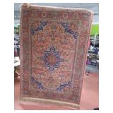 KARASTAN 4.3x6 Wool Area Rug Medallion Serapi