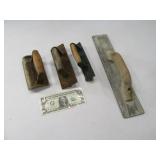 (4) Concrete Masonry Tools MagFloat & Edgers