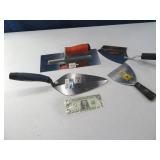 (4) New Concrete~Masonry Hand Tools