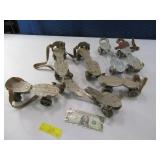 Vintage Roller Skates Lot