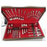 Large INTERNATION Stainless Flatware Set in Box