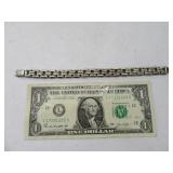 Sterling Silver 7.5" LInk Bracelet Thick 40.4g