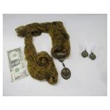 New MEMELIN Designs Polymer Clay Scarf