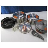 (2) GSI Camping/Hiking Cook Pans set