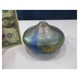 ArtGlass Blue 5" Oil Candle Burner