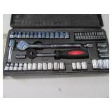 54pc HYPERTOUGH 1/4 & 3/8 Socket Set