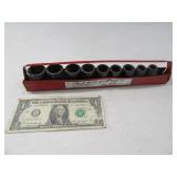 9pc 1/2" Impact Sockets tools