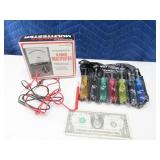 (2) Micronta Multi Volt Tester & Nutdriver tool se