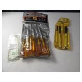 (2) Torque Screwdriver Set & 3pc Chisel Set Tools