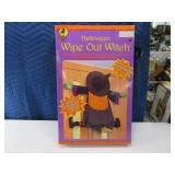 New Halloween WIPE OUT WITCH Hanging Decor