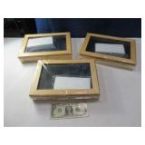 (3) New 8x11x2 Wall Shadowbox Display Frames
