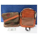 (2) Himalayan Hemp Backpack~Carry Bags AA