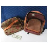 (2) Himilayan Hemp Backpack~Carry Bags BB