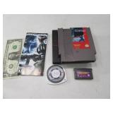 (3) asst Video Games NES psp