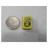 Tiny~Mini 1" THOR Comic Book 1966 Marvel as is