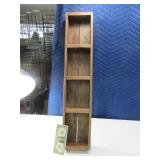 6x30x2.5 Wooden Vintage KnickKnack Type Shelf