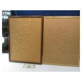 (2) 24"x18" Cork Boards for wall