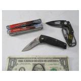 (3) Smaller Pocket Knives CAT~Basic
