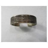 Vtg Flatware "Fork Art" Handmade Bracelet 2.375"