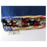 7pc New ALL AMERICAN Bears Plush Collection 6"