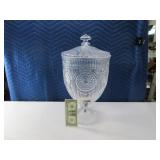 Crystal Glass 15" Water/Tea Dispenser tabletop