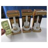 (3) vtg AmericanRev Porcelain Bells Collector