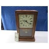 12x18 Wooden NEW ENGLAND Clock Bristol Conn NEAT