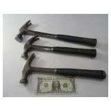 (3) ESTWING HD Hammers Had Tools