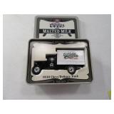 5" Diecast COORS Malted Milk 1930 Chevy Trunk Tin