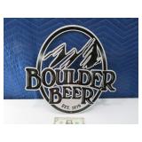 Aluminum Cutout BOULDER BEER Wall Sign