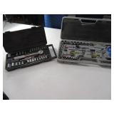 (2) 3/8" Drive Partial Socket Sets in cases