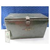 20" Antique Metal Cooler