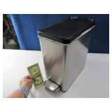 13" Bath/Bed SiMPLE HUMAN Stainless Trash Can