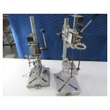 (2) Metal Benchtop Drill Holders to make Press