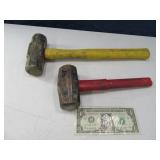 (2) Hand Sledge Drivers Hammers
